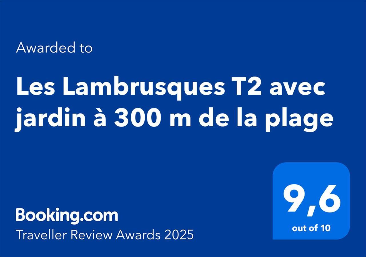 Les Lambrusques T2 Avec Jardin A 300 M De La Plage Cavalaire-sur-Mer Exterior photo